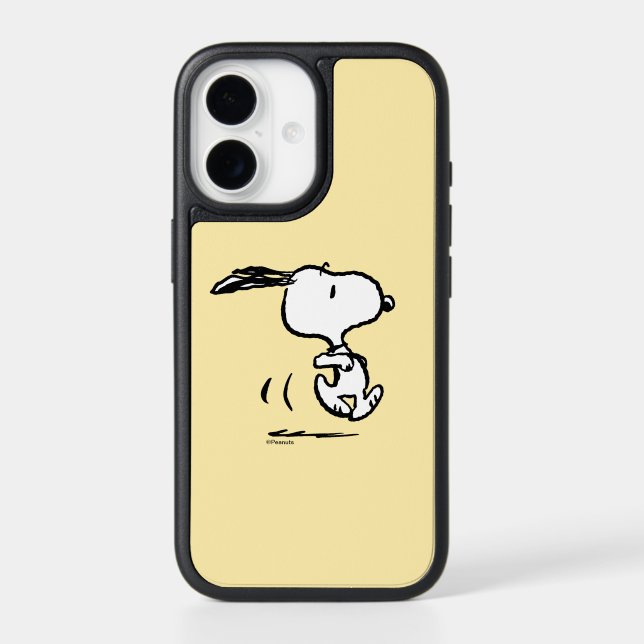 Peanuts | Snoopy Running Otterbox iPhone Case (Back)
