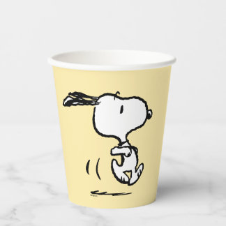 Peanuts | Snoopy Running Paper Cups