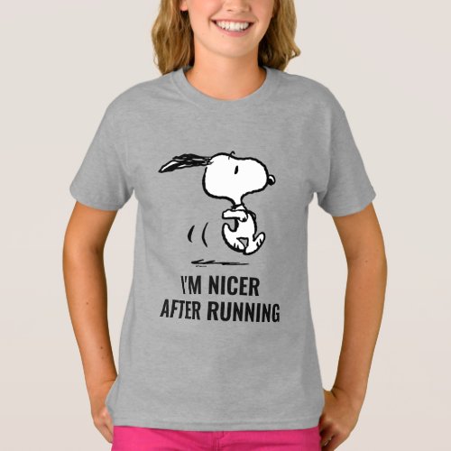 Peanuts  Snoopy Running T_Shirt