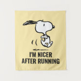 Peanuts | Snoopy Turns Tapestry | Zazzle