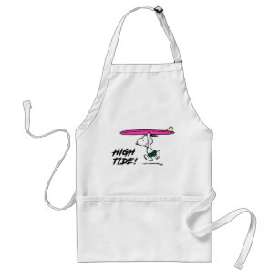 Peanuts Snoopy Running to the Surf Adult Apron
