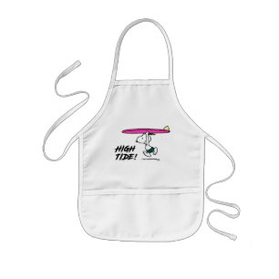 Peanuts   Snoopy Running to the Surf Kids' Apron
