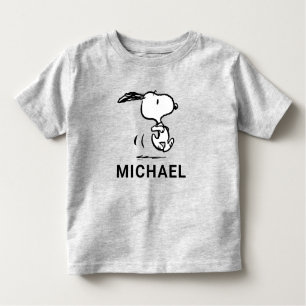 Peanuts Snoopy Running Toddler T-shirt