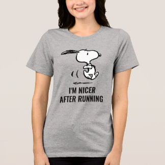 Peanuts | Snoopy Running Tri-Blend Shirt