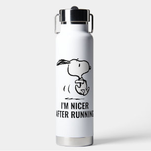 Peanuts Snoopy Running Water Bottle