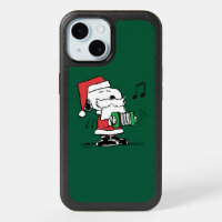 Peanuts | Snoopy Santa Claus Accordian iPhone 15 Case