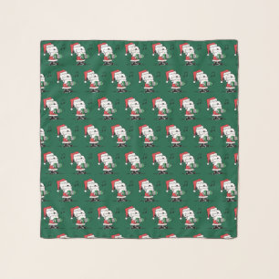 Peanuts Snoopy Santa Claus Accordian Scarf