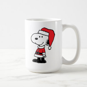 Peanuts Snoopy Santa Claus Coffee Mug