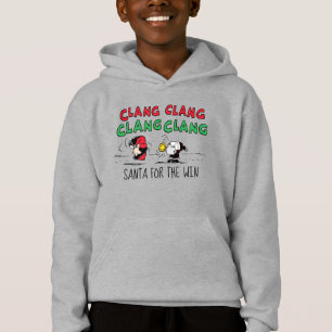 Peanuts   Snoopy Santa Claus & Lucy Hoodie