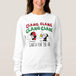 Peanuts Snoopy Santa Claus & Lucy Sweatshirt