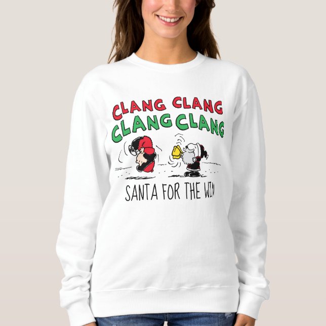 Peanuts | Snoopy Santa Claus & Lucy Sweatshirt (Front)