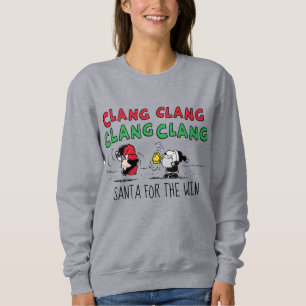 Peanuts   Snoopy Santa Claus & Lucy Sweatshirt