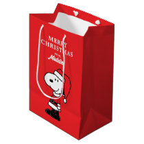 Peanuts | Snoopy Santa Claus Medium Gift Bag