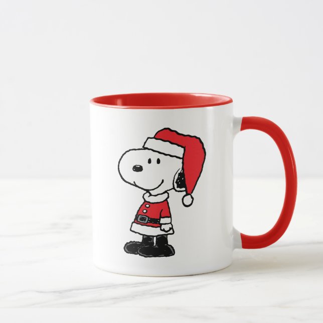 Peanuts | Snoopy Santa Claus Mug (Right)