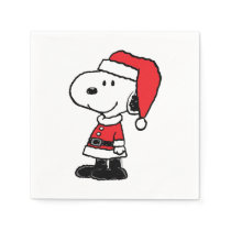 Peanuts | Snoopy Santa Claus Napkins