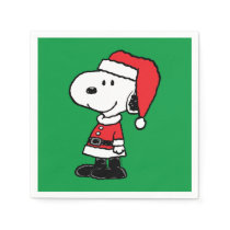 Peanuts | Snoopy Santa Claus Napkins