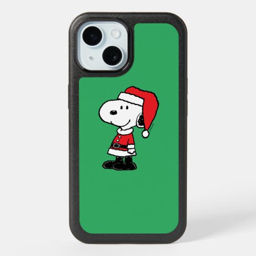 Peanuts  Snoopy Santa Claus iPhone 15 Case