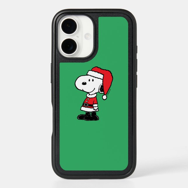 Peanuts | Snoopy Santa Claus Otterbox iPhone Case (Back)