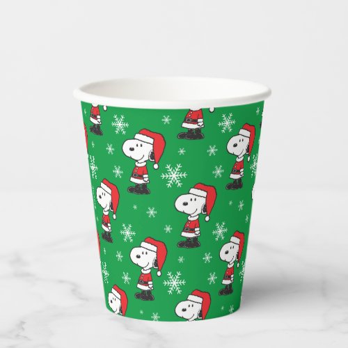 Peanuts  Snoopy Santa Claus Paper Cups