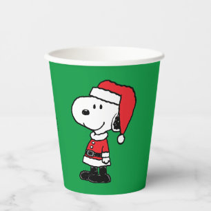 Peanuts   Snoopy Santa Claus Paper Cups