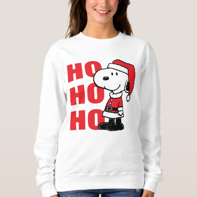 Peanuts | Snoopy Santa Claus Sweatshirt (Front)