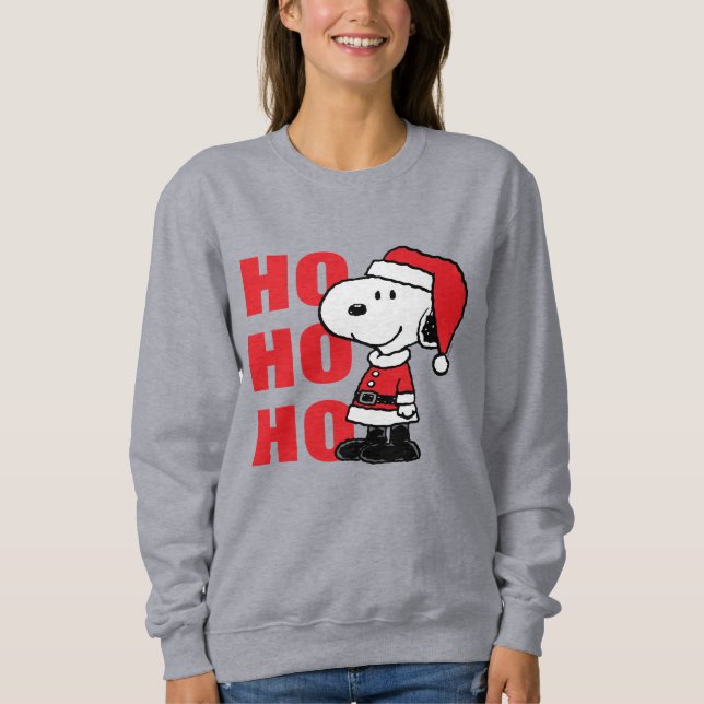 Peanuts | Snoopy Santa Claus Sweatshirt (Front)