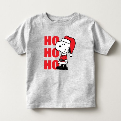 Peanuts  Snoopy Santa Claus Toddler T_shirt