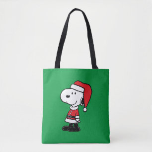 Peanuts Snoopy Santa Claus Tote Bag