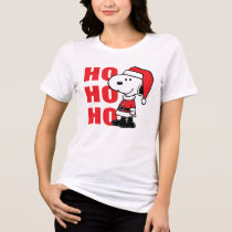 Peanuts | Snoopy Santa Claus Tri-Blend Shirt