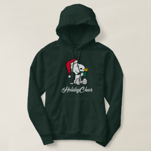 Peanuts   Snoopy Santa & Woodstock Gift Hoodie