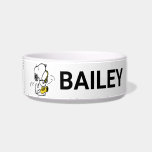 Peanuts | Snoopy Saxophone Player Bowl<br><div class="desc">Check out this fun Peanuts design featuring Snoopy.</div>