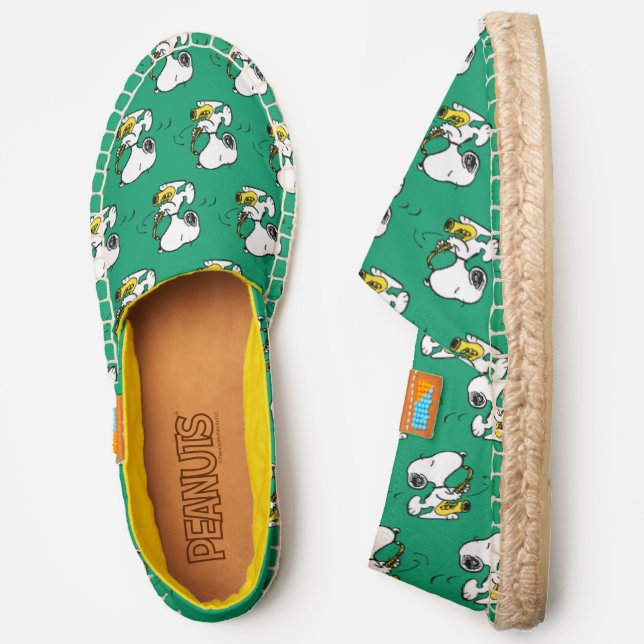 Peanuts | Snoopy Saxophone Player Espadrilles (Side)