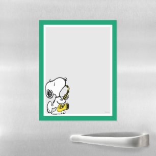 Peanuts   Snoopy Saxophone Player Magnetic Dry Erase Sheet