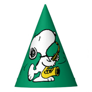 Peanuts   Snoopy Saxophone Player Party Hat