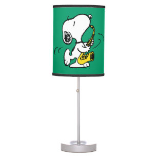 Peanuts   Snoopy Saxophone Player Table Lamp