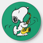 Peanuts | Snoopy Saxophone Player Wireless Charger (Front)