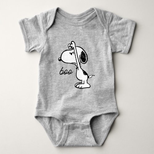 Peanuts  Snoopy Scared You Baby Bodysuit