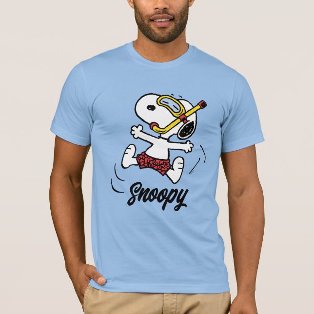 Peanuts | Snoopy Scuba Diver T-Shirt (Front)