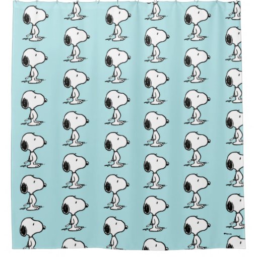 Peanuts Snoopy Shower Curtain Zazzle
