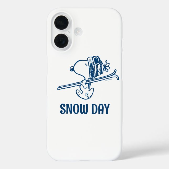 Peanuts | Snoopy Ski Trip Case-Mate iPhone Case (Back)