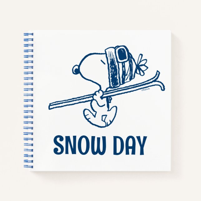 Peanuts | Snoopy Ski Trip Notebook (Front)