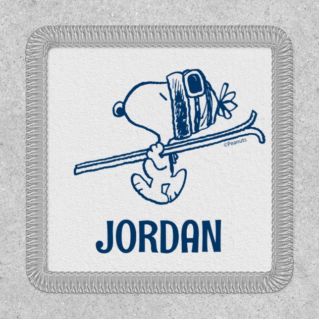 Peanuts | Snoopy Ski Trip Patch (Front)