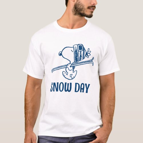 Peanuts  Snoopy Ski Trip T_Shirt