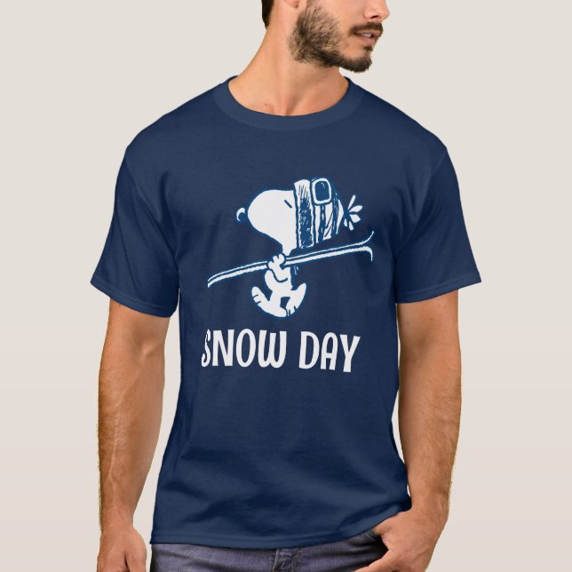 Peanuts | Snoopy Ski Trip T-Shirt (Front)