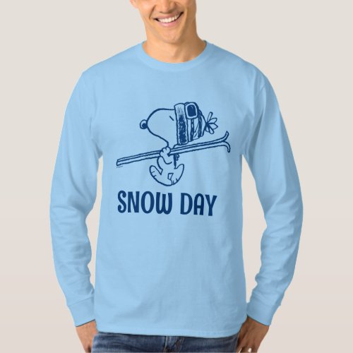 Peanuts  Snoopy Ski Trip T_Shirt