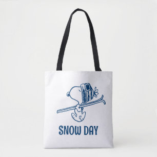 Peanuts Snoopy Ski Trip Tote Bag