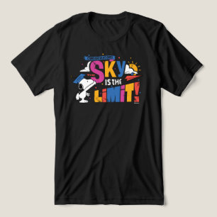 Peanuts Snoopy Sky Is The Limit Graduation Tri-Blend Shirt