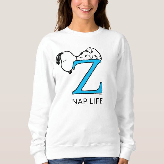 Peanuts | Snoopy Sleeping Z Sweatshirt (Front)