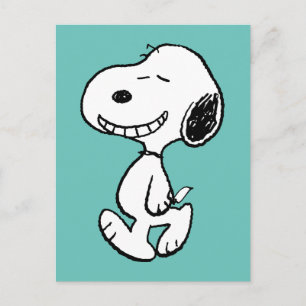 Peanuts Snoopy Smile Postcard