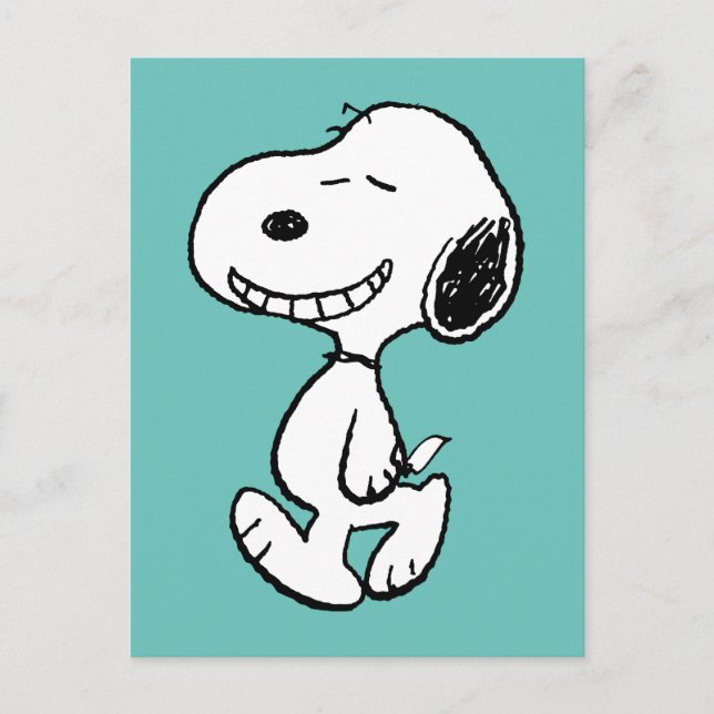Peanuts | Snoopy Smile Postcard (Front)